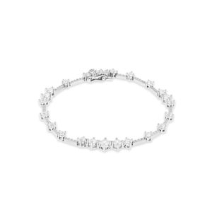 Preview image of CZ Sterling Silver Tennis Bracelet 