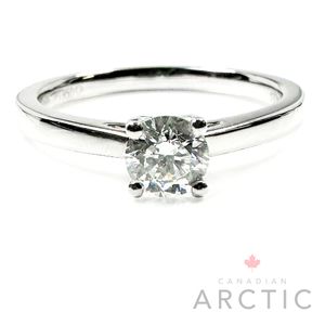 Preview image of Platinum 0.40ct Canadian Arctic 4 Claw Round Brilliant Diamond Solitaire 