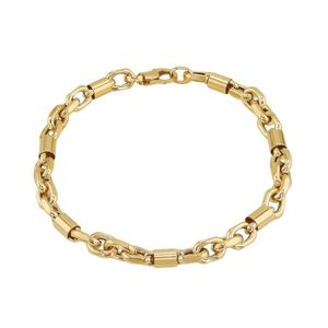 Preview image of 9ct Yellow Gold Belcher Bar Bracelet 