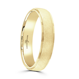 Preview image of 9ct Gold 5mm Polished Gents Wedding Ring