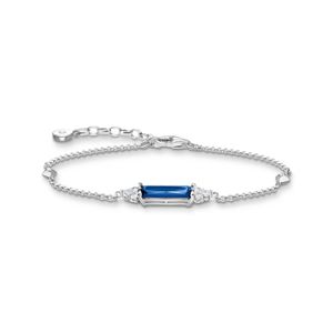 Thomas Sabo Deep Blue Stone Silver Bracelet
