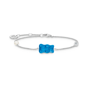 Preview image of Thomas Sabo x Haribo My GoldBear Blue Silver Bracelet