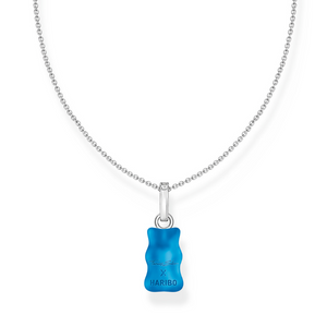 Thomas Sabo x Haribo My GoldBear Blue Silver Necklace 