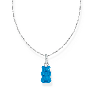 Preview image of Thomas Sabo x Haribo My GoldBear Blue Silver Necklace 