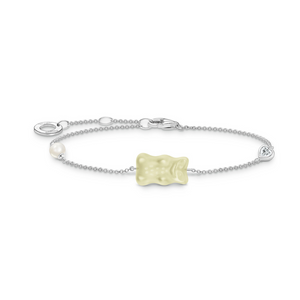 Preview image of Thomas Sabo x Haribo My GoldBear White Silver Bracelet