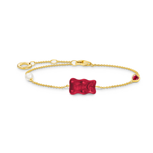 Preview image of Thomas Sabo x Haribo My GoldBear Red Gold Bracelet