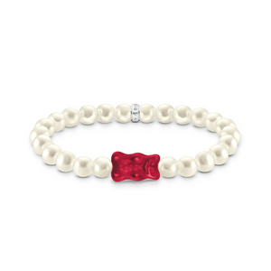 Preview image of Thomas Sabo x Haribo My GoldBear Red Pearl Bracelet 