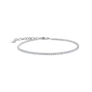 Preview image of Thomas Sabo Silver Tennis Bracelet with Mini White Zirconia Stones