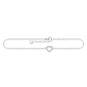Thomas Sabo Pave Heart Anklet
