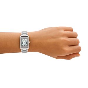 Preview image of Emporio Armani Genni 32mm Steel Mother Of Pearl Quartz Bracelet Watch