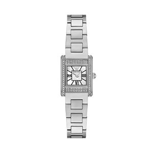 Preview image of Emporio Armani Genni 20mm Mother Of Pearl Silver Quartz Bracelet Watch 