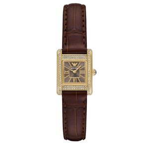 Preview image of Emporio Armani Genni 26mm Gold Stone Set Quartz Strap Watch
