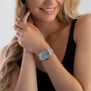 Preview image of BOSS Graceful 36mm Light Blue Steel Quartz Bracelet Watch