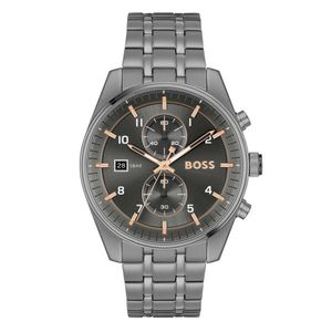 Preview image of BOSS Sky Traveller 44mm Grey  Quartz Chronograph Bracelet Watch