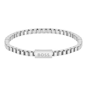 Preview image of Boss Steel Silver Plated Chain Bracelet 