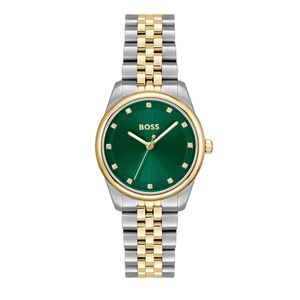 Preview image of Boss Graceful 32mm Bi Colour Green Quartz Bracelet Watch