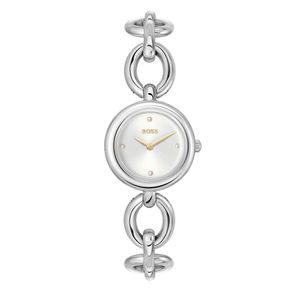 Preview image of BOSS Live 28mm Silver Dial Quartz Bracelet Watch