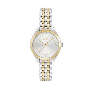 Preview image of Boss Mae 30mm Bicolour Silver Dial Quartz Bracelet Watch