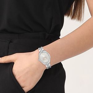Boss Sage 32mm Steel Silver Dial Quartz Bracelet Watch