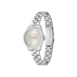 Boss Sage 32mm Steel Silver Dial Quartz Bracelet Watch