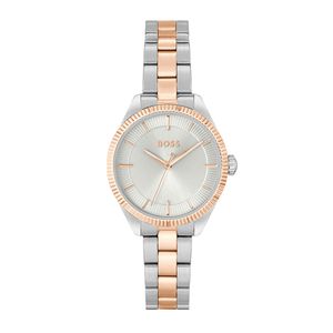 Preview image of Boss Sage 32mm Bicolour Silver Dial Quartz Bracelet Watch