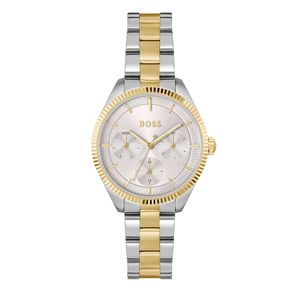 Preview image of BOSS Sage Sport 34mm Bicolour Silver Dial Quartz Bracelet Watch