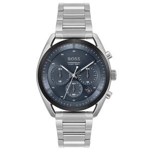Preview image of Boss Top 44mm Steel Blue Dial Quartz Chronograph Bracelet Watch