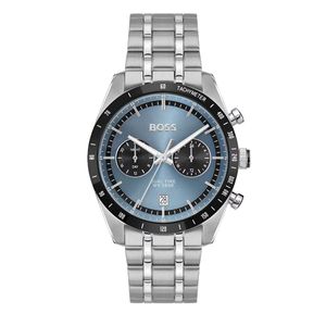 Preview image of Boss Tourmaster 41mm Blue Steel Quartz Bracelet Watch 