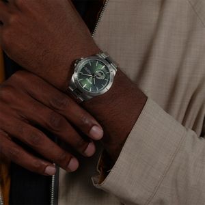 Preview image of BOSS Troper 42mm Green Automatic Bracelet Watch
