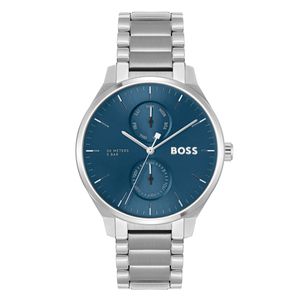 Preview image of Boss Tyler 43mm Steel Blue Dial Quartz Bracelet Watch