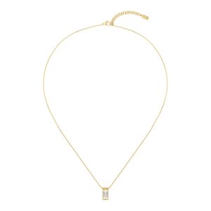 Preview image of Boss Clia Steel Yellow Gold Plated Crystal Necklace