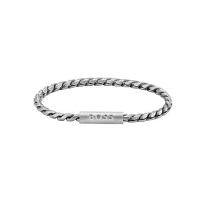 Preview image of Boss Doran Braided chain Steel Bracelet