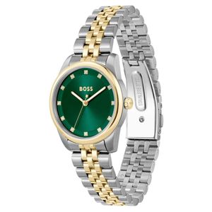 Preview image of Boss Graceful 32mm Bi Colour Green Quartz Bracelet Watch
