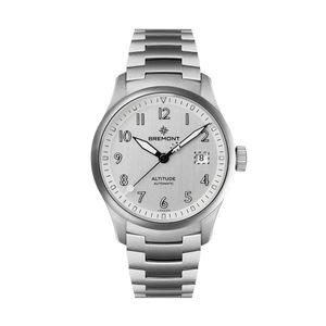 Preview image of Bremont Altitude Date 39mm Silver Steel Bracelet Watch 
