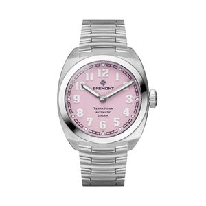 Preview image of Bremont Terra Nova 38mm Steel Pink Limited Edition Bracelet Watch  