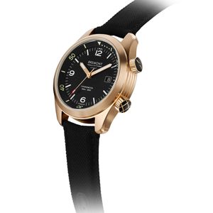 Bremont Bronze Argonaut 42mm Black Fabric Strap Watch