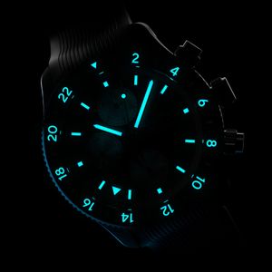 Bremont Supermarine Chrono Jet 43mm Rubber Strap Watch
