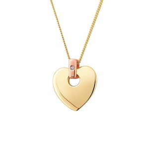 Preview image of Clogau Cariad 9ct Diamond Set Gold Pendant