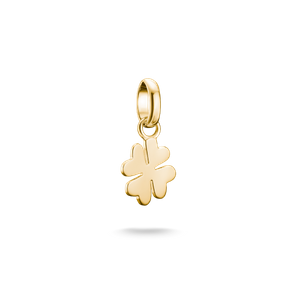 Preview image of Thomas Sabo 2D Lucky Clover Gold Plated Connect Charm 