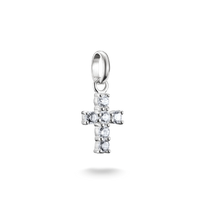 Preview image of Thomas Sabo Cross With Stones Silver Connect Charm 