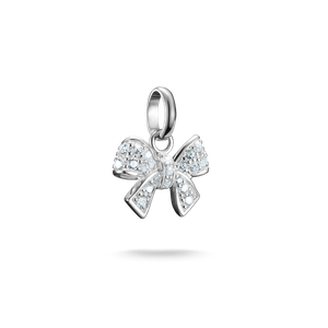 Preview image of Thomas Sabo Bow With Stones Silver Connect Charm 