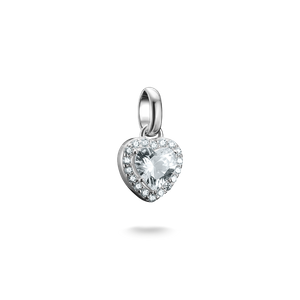 Preview image of Thomas Sabo Heart With Stones Silver Connect Charm 