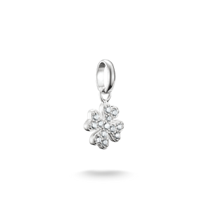 Preview image of Thomas Sabo Lucky Clover With Stones Silver Connect Charm 