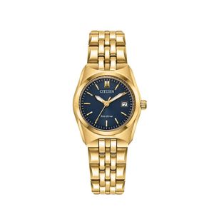 Citizen 28mm Gold Plated Eco-Drive Bracelet Watch