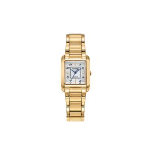 Preview image of Citizen L Bianca 22mm Rectangle Gold Tone Mother Of Pearl Ladies Bracelet Watch 