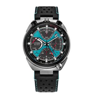 Preview image of Citizen Promaster Bullhead Racing 45mm Teal Blue Chronograph Limited Edition Watch 