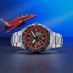 Citizen Red Arrows Skyhawk A-T Red 46mm Limited Edition Bracelet Eco Drive Watch