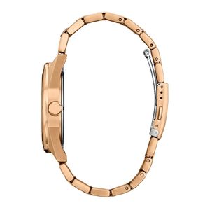 Citizen Men's Sport 41mm Rose Gold & Green Bracelet Eco Drive Watch