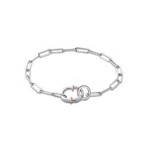 Preview image of Clogau Connection Silver & White Topaz Bracelet