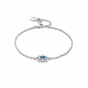 Preview image of Clogau Enchanted Gateways Swiss Blue Topaz Silver Bracelet